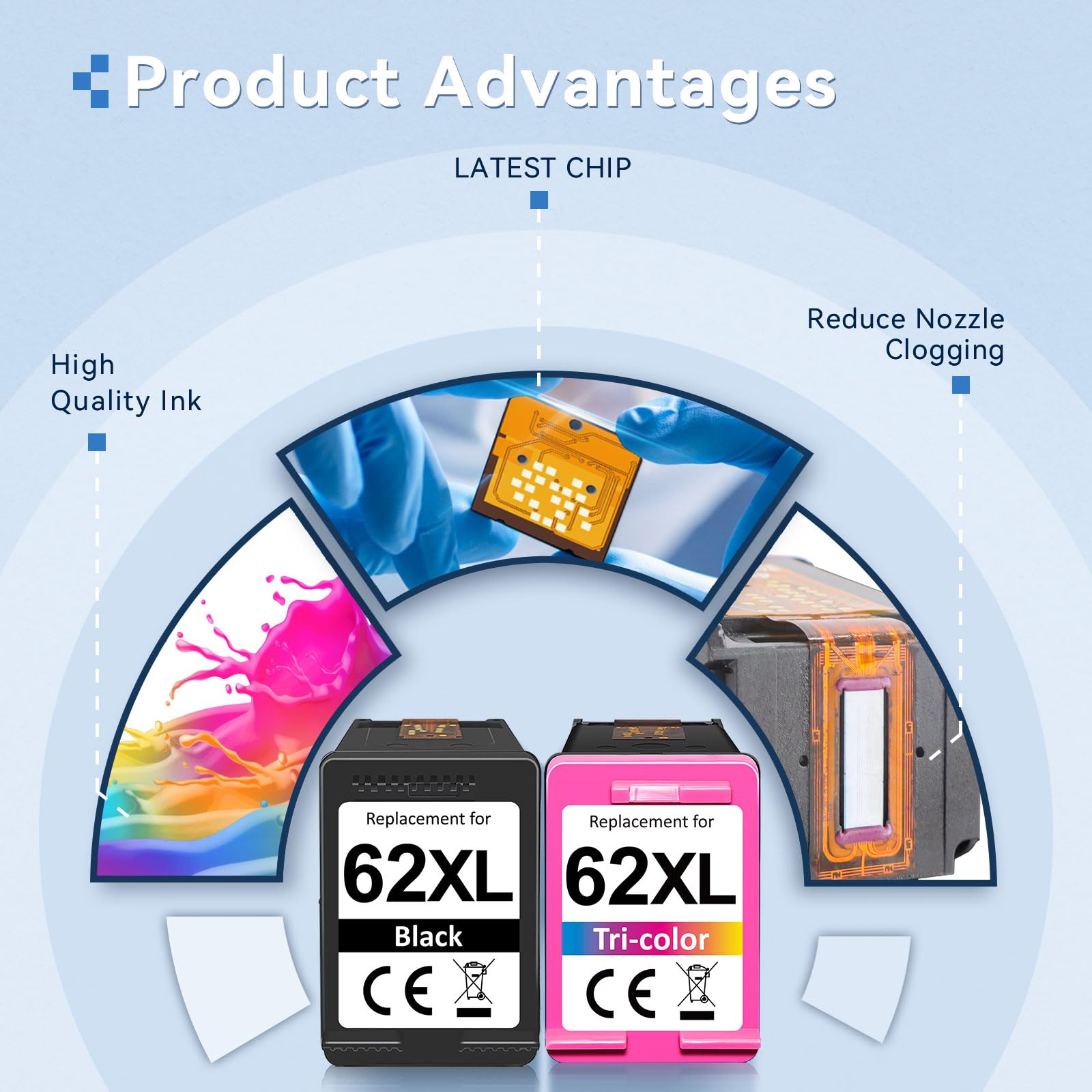 OEGGOINK 62XL pack box showcasing high-yield value for busy offices.