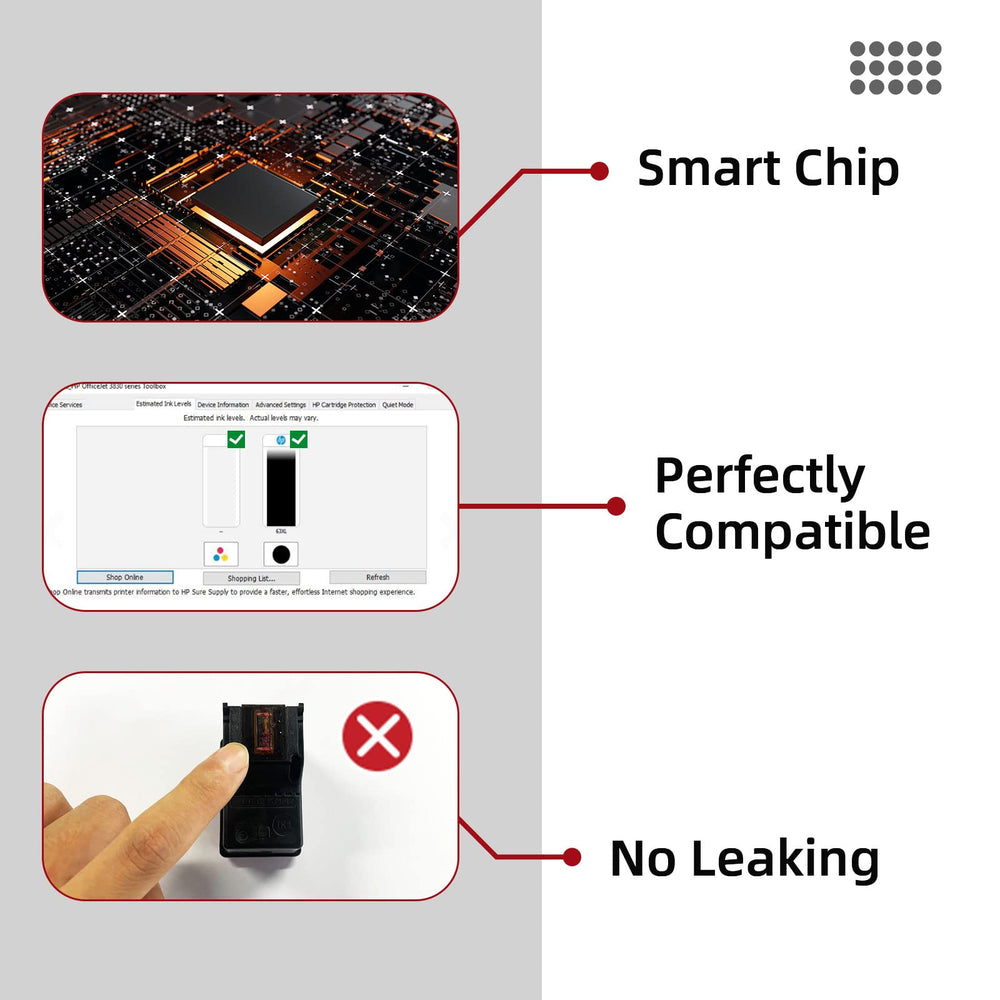 OEGGOINK black cartridge yields up to 600 pages