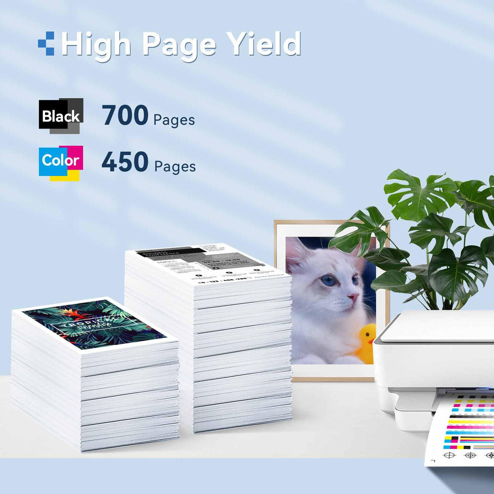 OEGGOINK smart chip technology on 62XL cartridge for reliable ink monitoring.