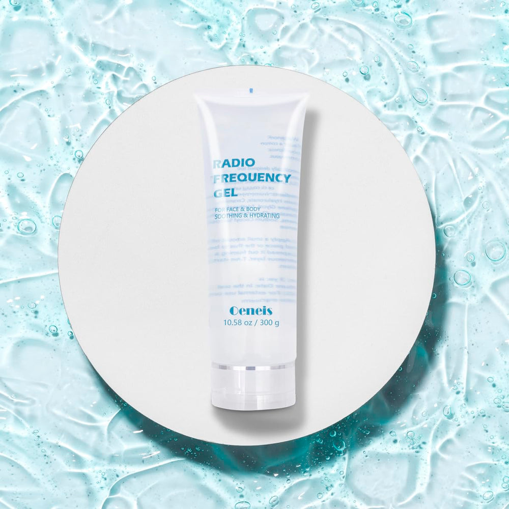 Oeneis conductive gel for face microcurrent enables comfortable, consistent skin contact.