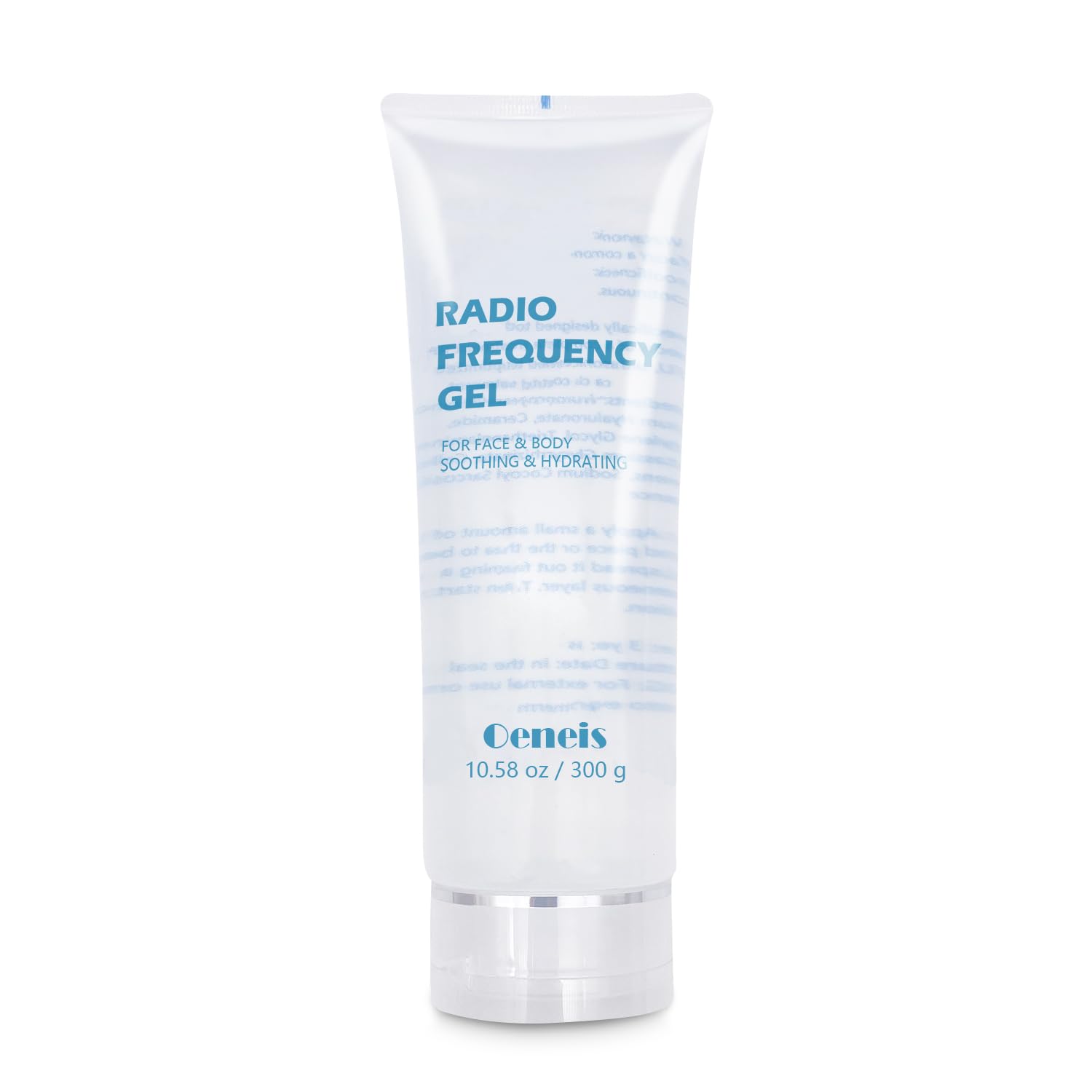 Oeneis radio-frequency gel application supports smoother energy transfer during RF treatments.