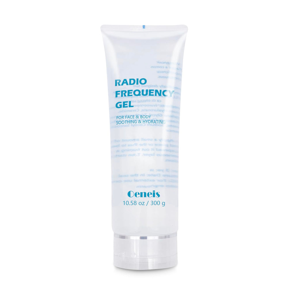 Oeneis radio-frequency gel application supports smoother energy transfer during RF treatments.