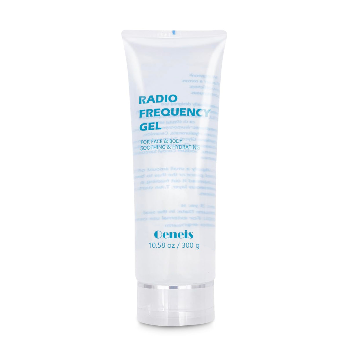 Oeneis radio-frequency gel application supports smoother energy transfer during RF treatments.