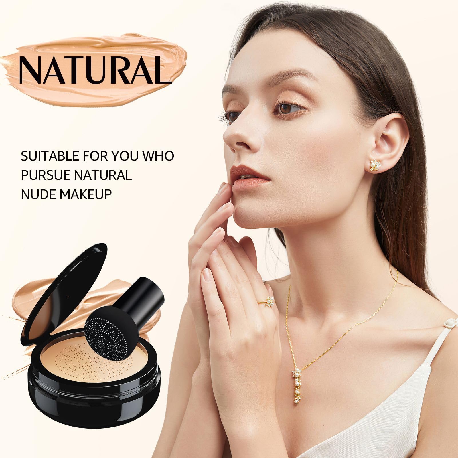 OETUIOW Centella Tremella ingredients close-up showcases skin-nourishing formula.