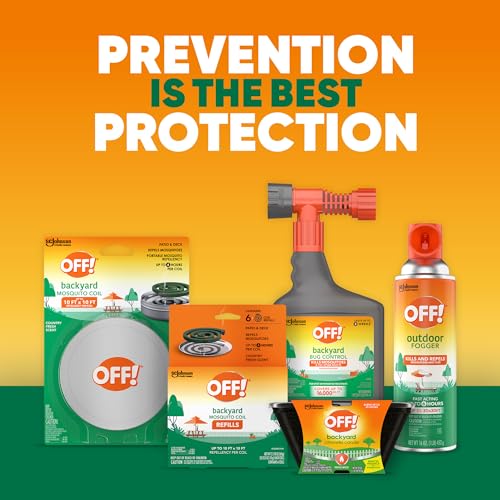 Broad outdoor coverage with OFF! Backyard Bug Control Pretreat