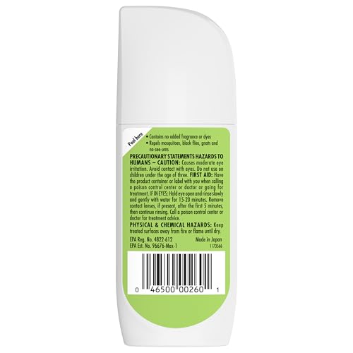 Close-up of compact OFF! Botanicals bottle for portable outdoor protection.
