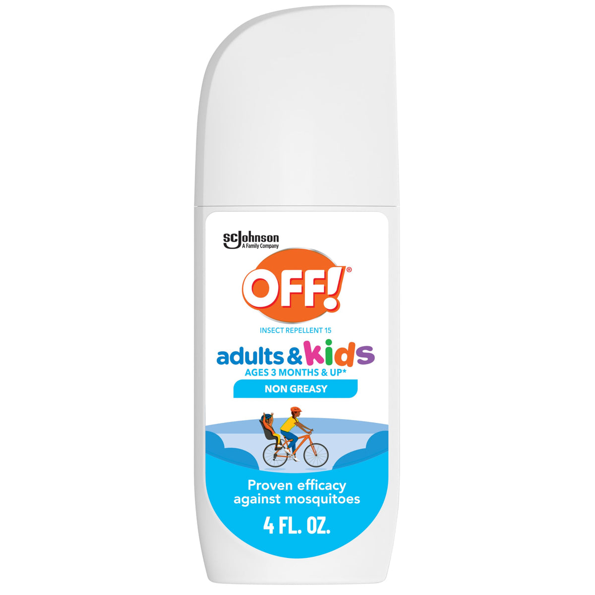 OFF! bottle with pump spray for easy application.