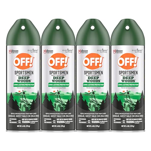 Trip-ready OFF! Deep Woods Sportsmen insect repellent pack