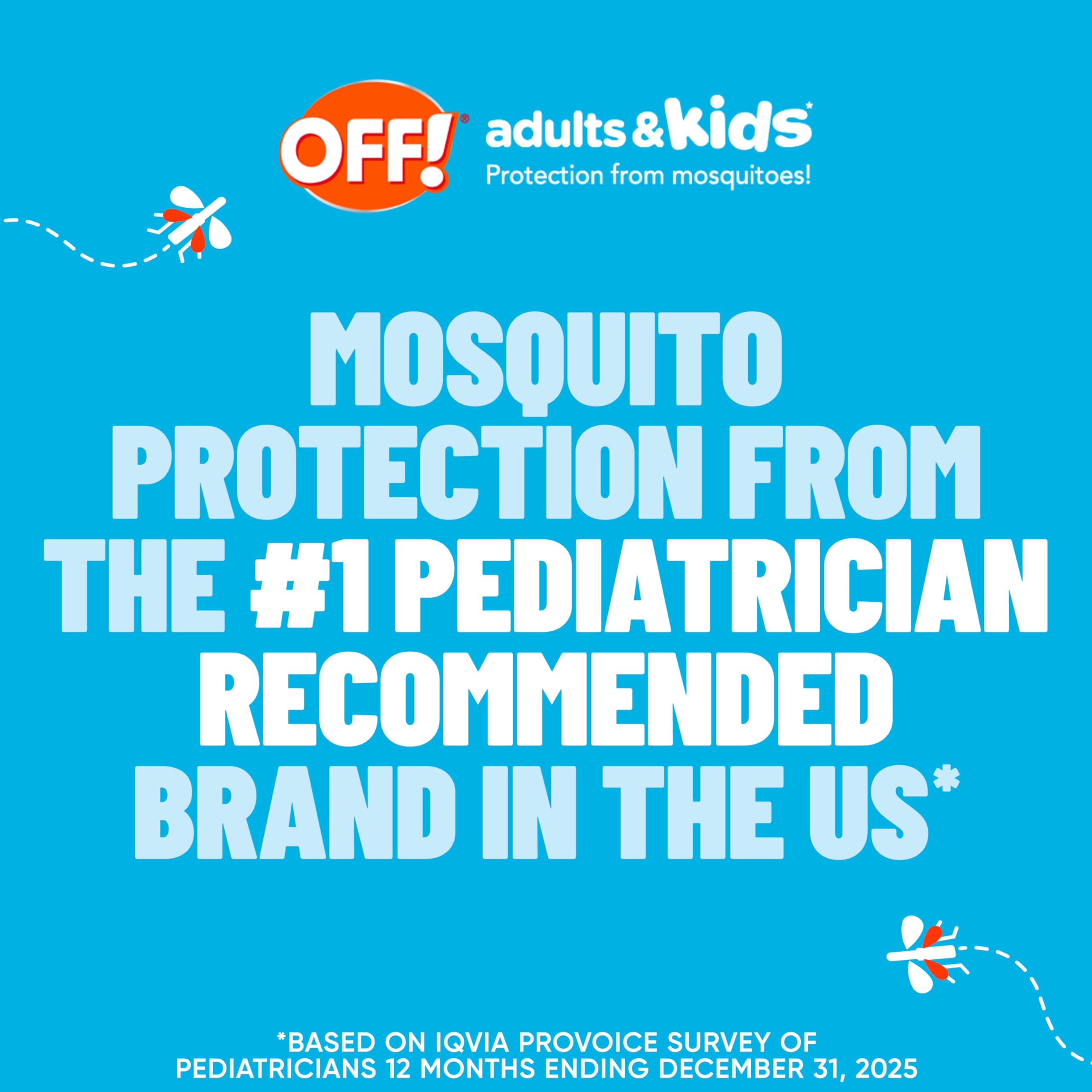 OFF! protects against mosquitoes that may carry West Nile Virus when used as directed.