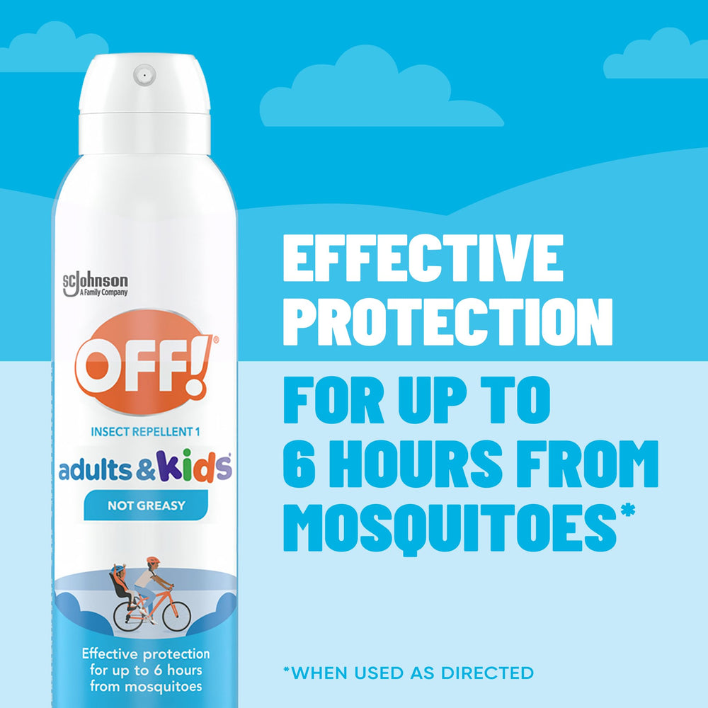 OFF! suitable for adults and kids 1+ during outdoor adventures.