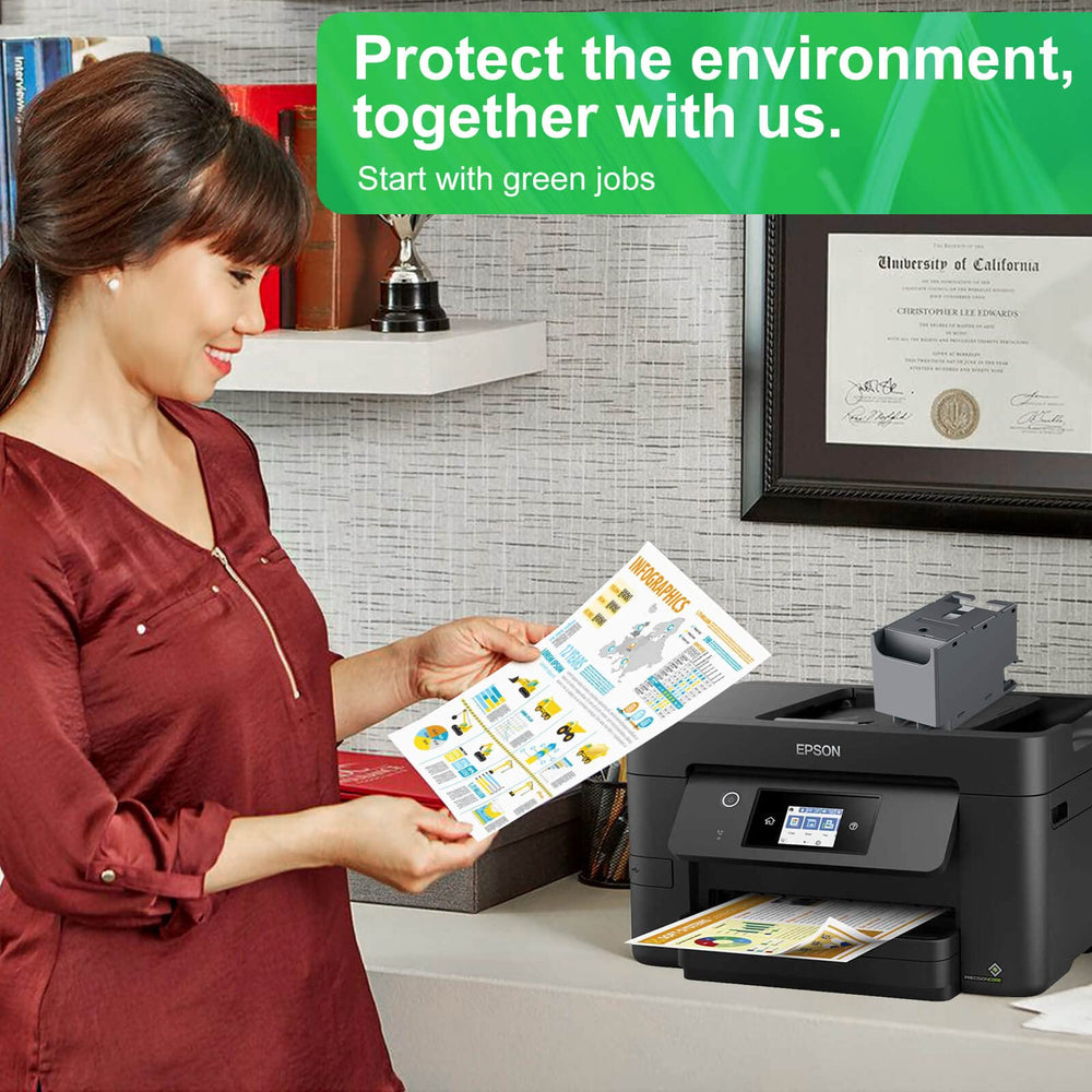 OFFICENTER T6715/T6716 box installed in printer demonstrates easy integration
