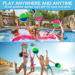 Officygnet Ball Catch Game kids playing outdoors for active fun