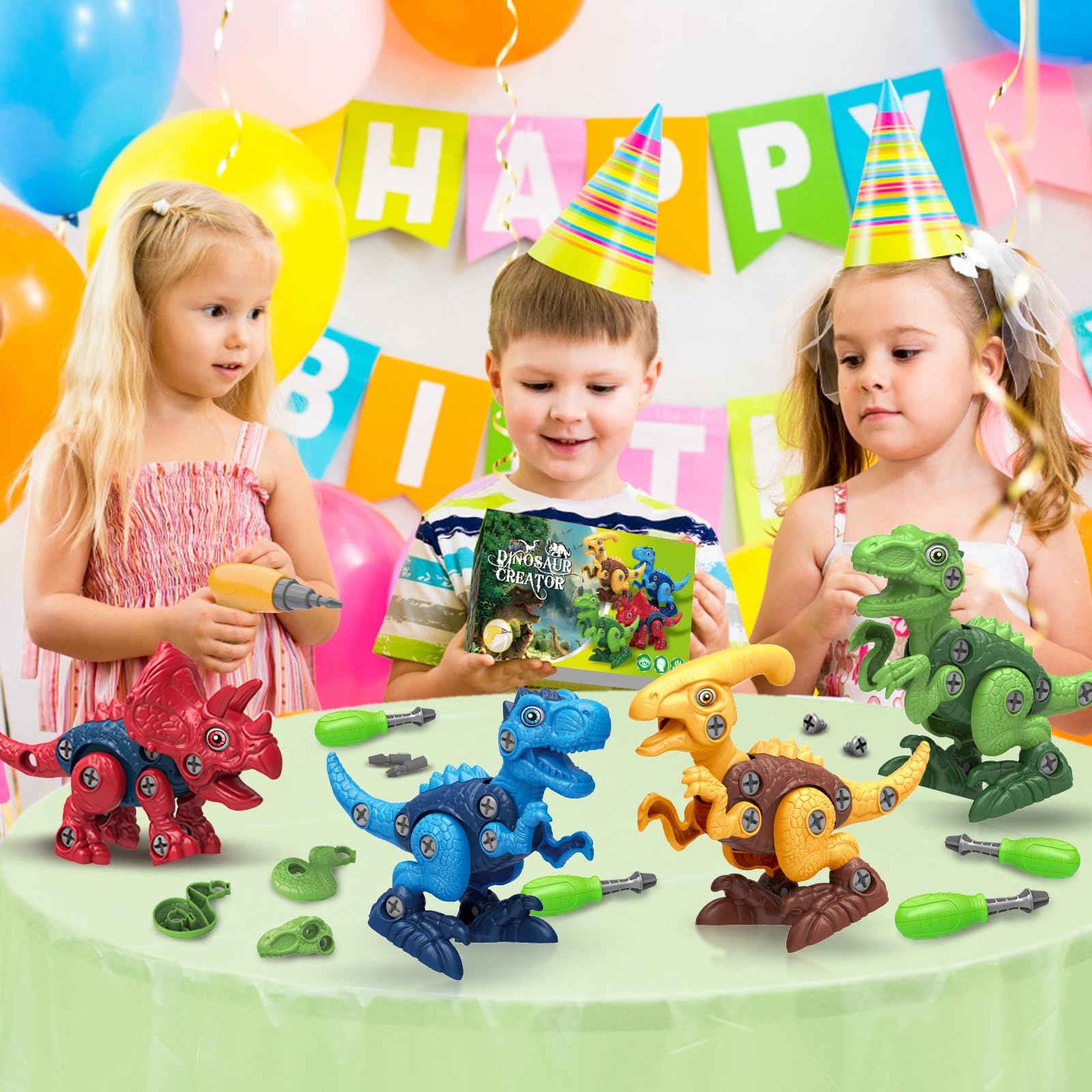 Officygnet dinosaur toys provide safe, durable play for ages 3 to 8.