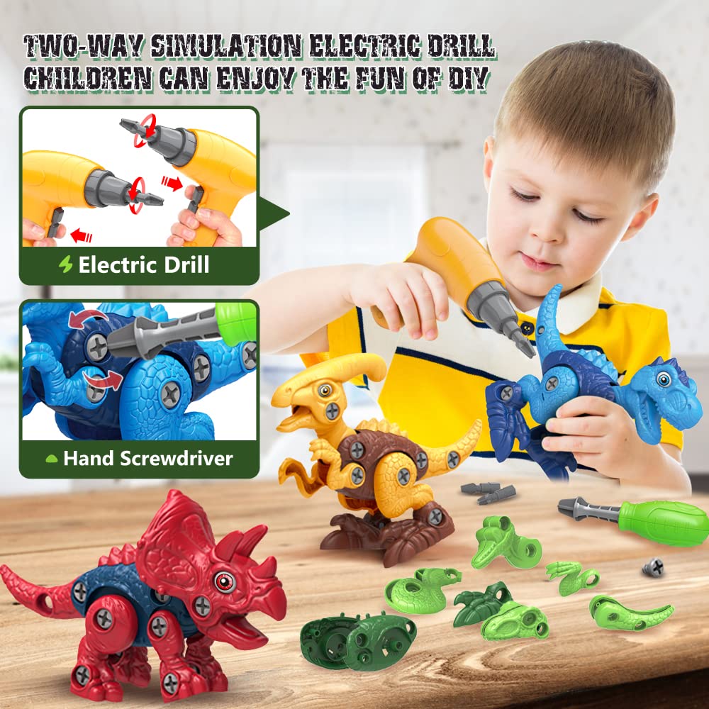 Officygnet yellow Parasaurolophus promotes imaginative storytelling while assembling.
