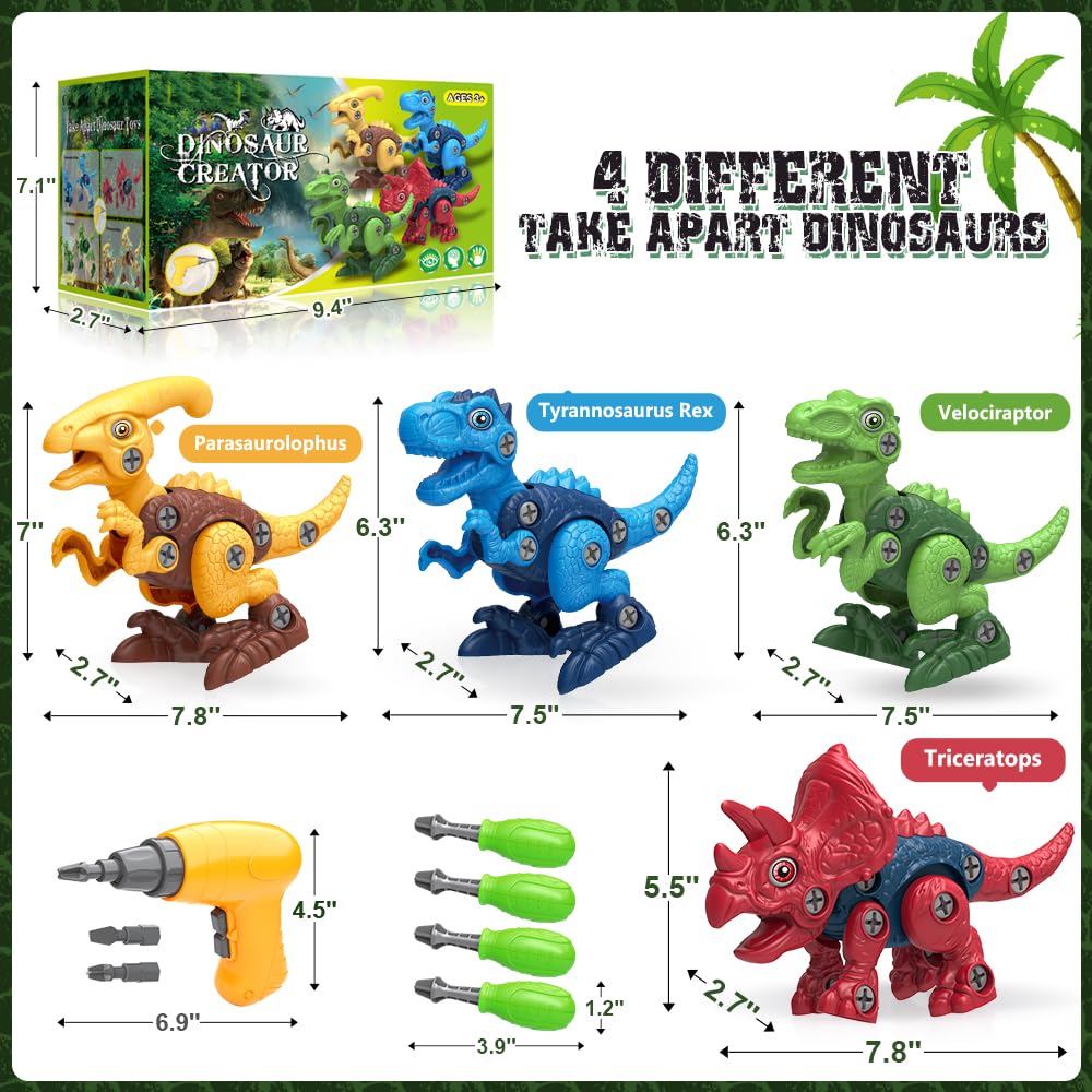 Officygnet red Triceratops for cooperative play and problem solving during build.