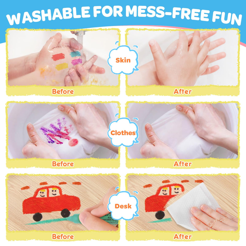 Officygnet kids drawing activity time; promotes color recognition and coordination