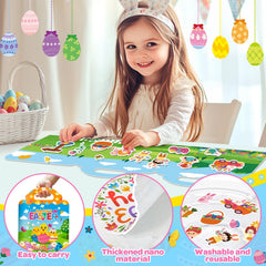 Officygnet toddler arts and crafts activity promoting color recognition and fine motor skills.