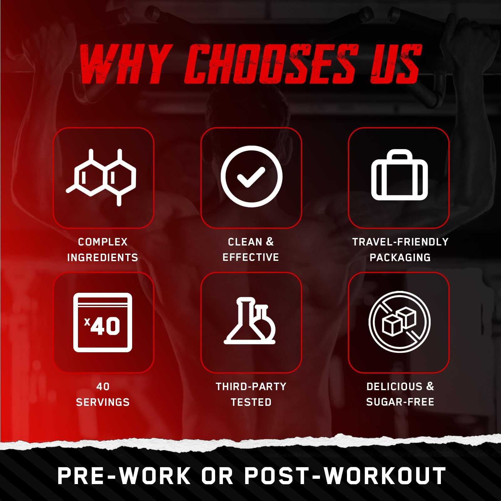 OFFPTE Creatine Gummies ingredients panel highlighting clean formula.
