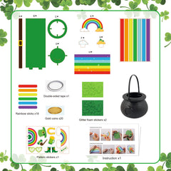 OFIHIDO Leprechaun Trap Kit pot of gold adds reward