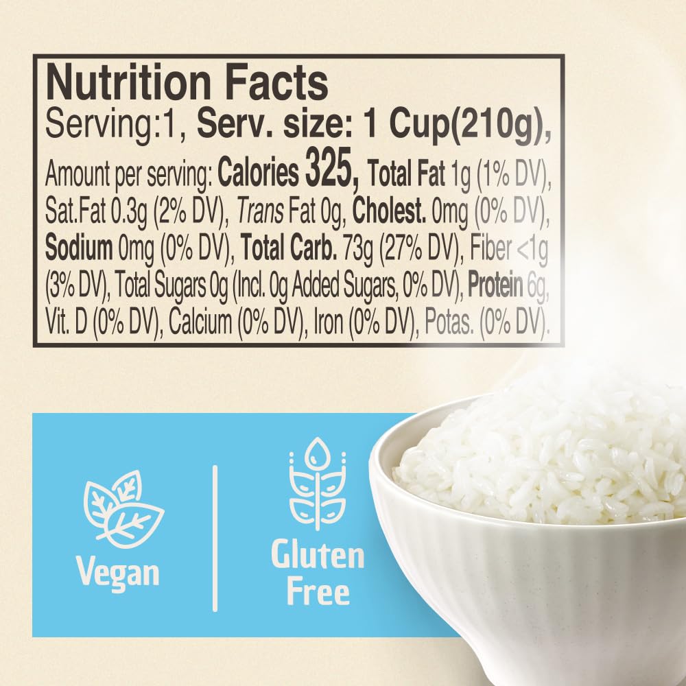 O’Food microwavable rice cup demonstrates portion-controlled, mess-free dining.