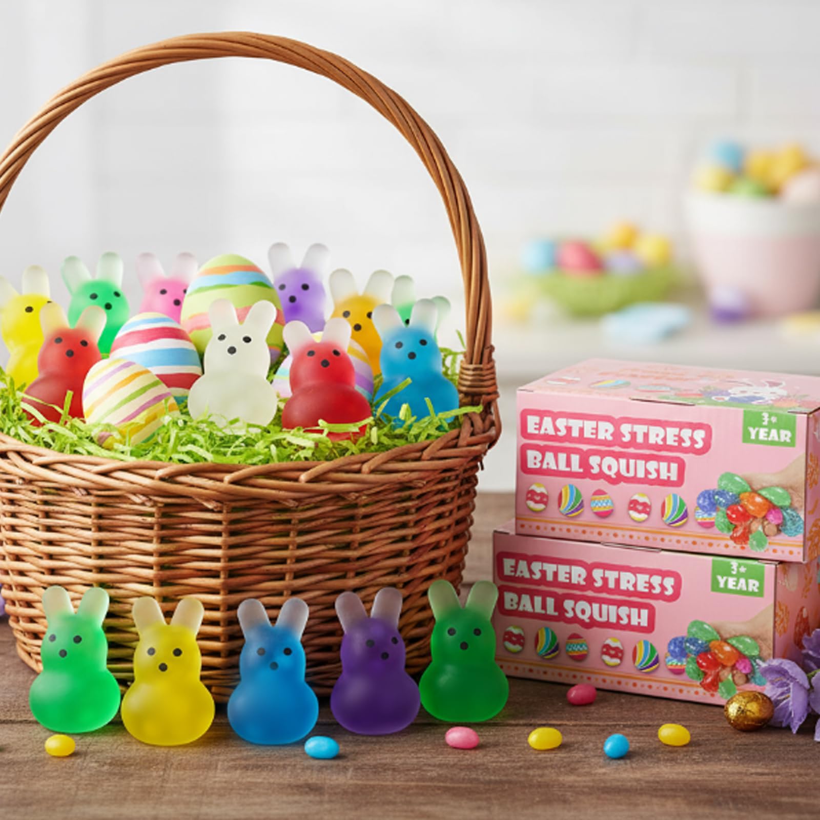 OFRYH Easter squishies bulk pack suits parties and classroom gifts.