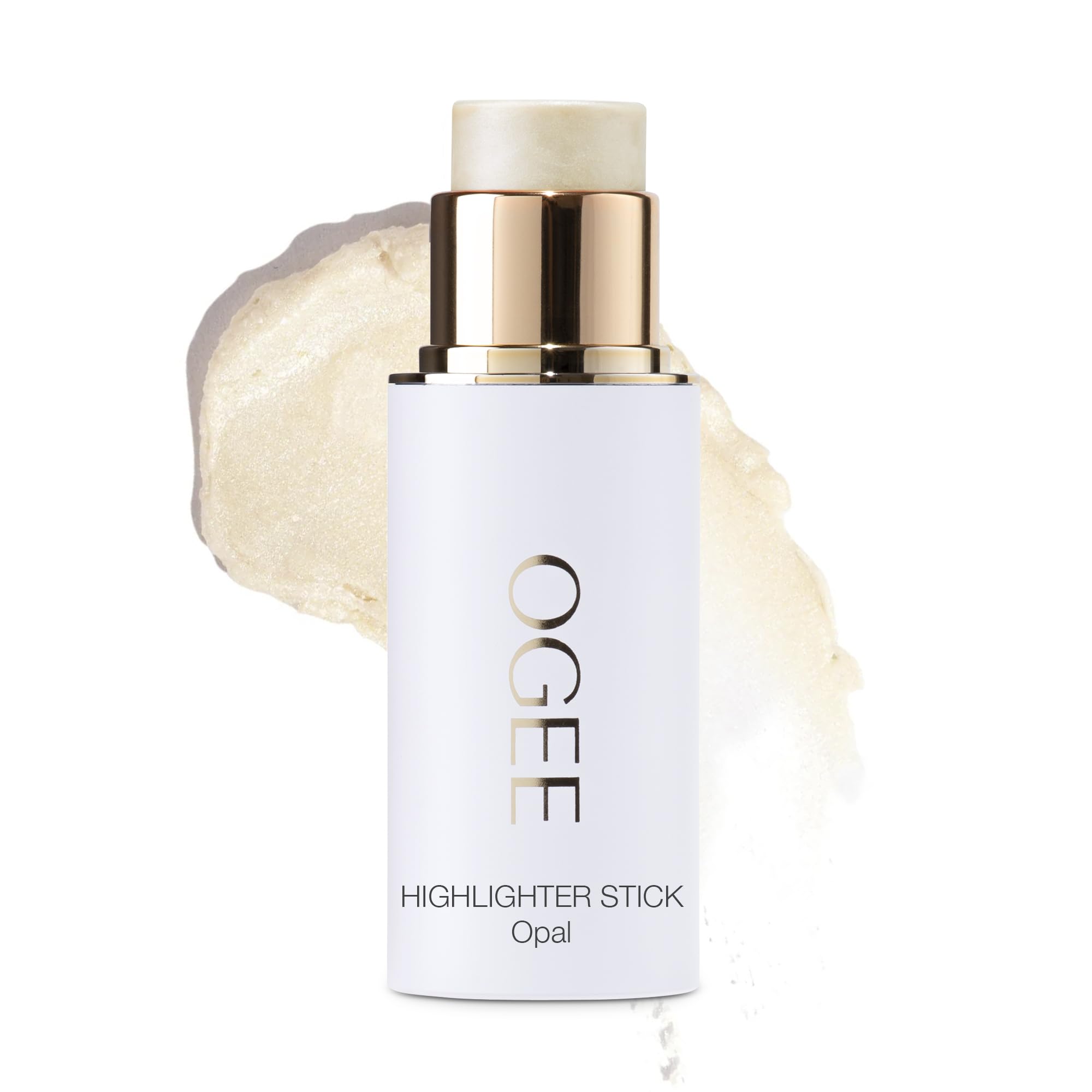 Ogee Sculpted Face Stick Opal StarLight White application for natural glow