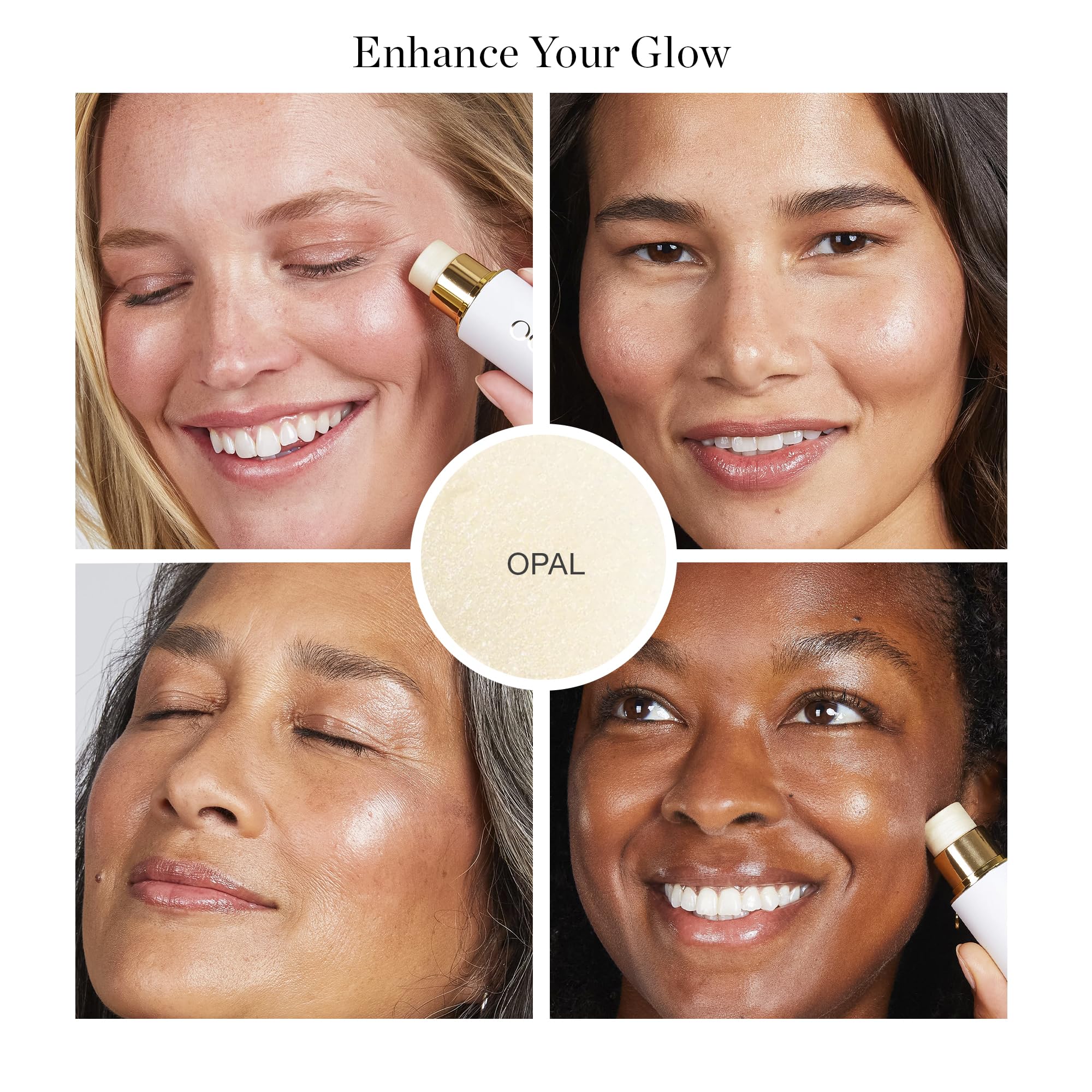 Ogee Opal StarLight White blend close-up for seamless contour