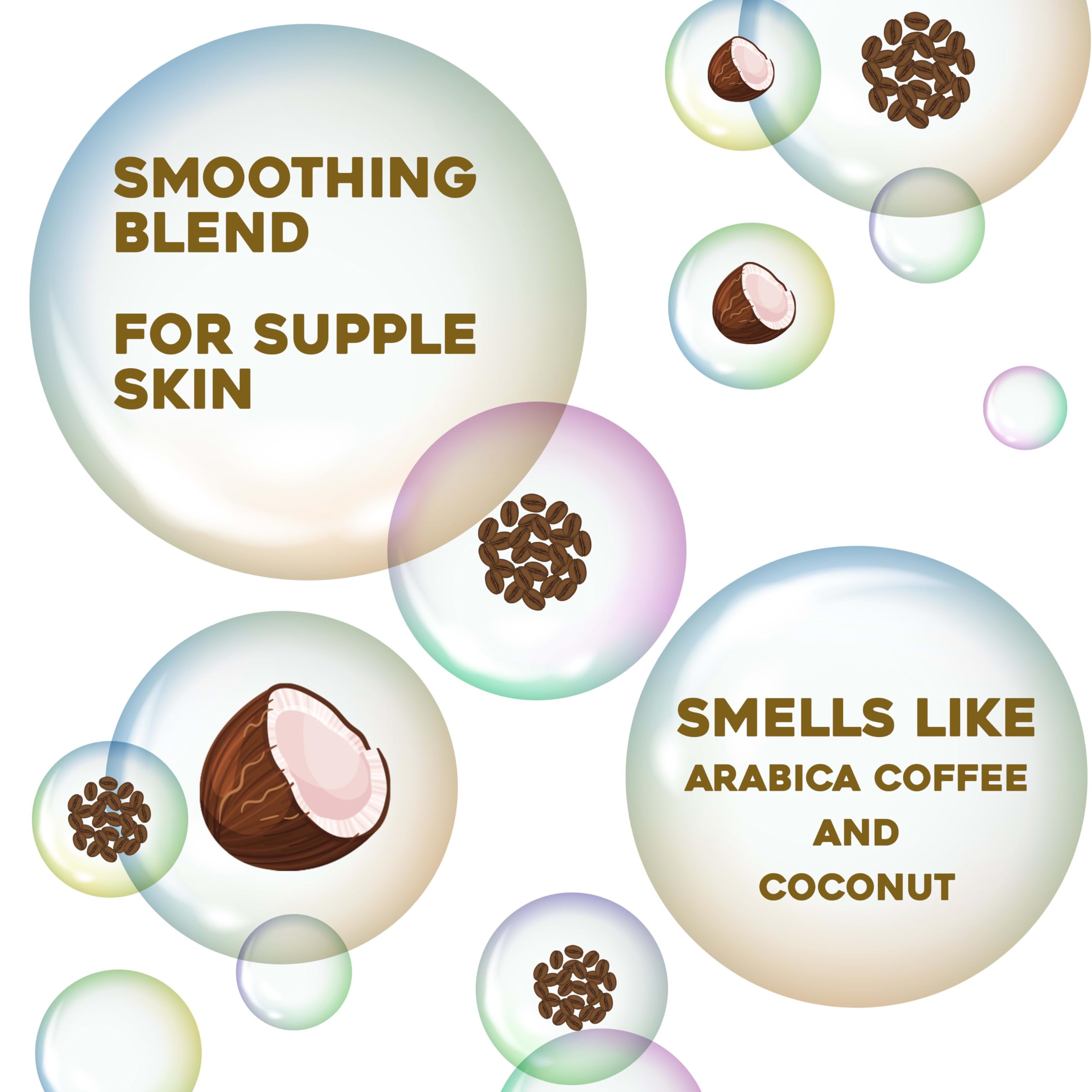 OGX coconut oil moisturized skin after use.