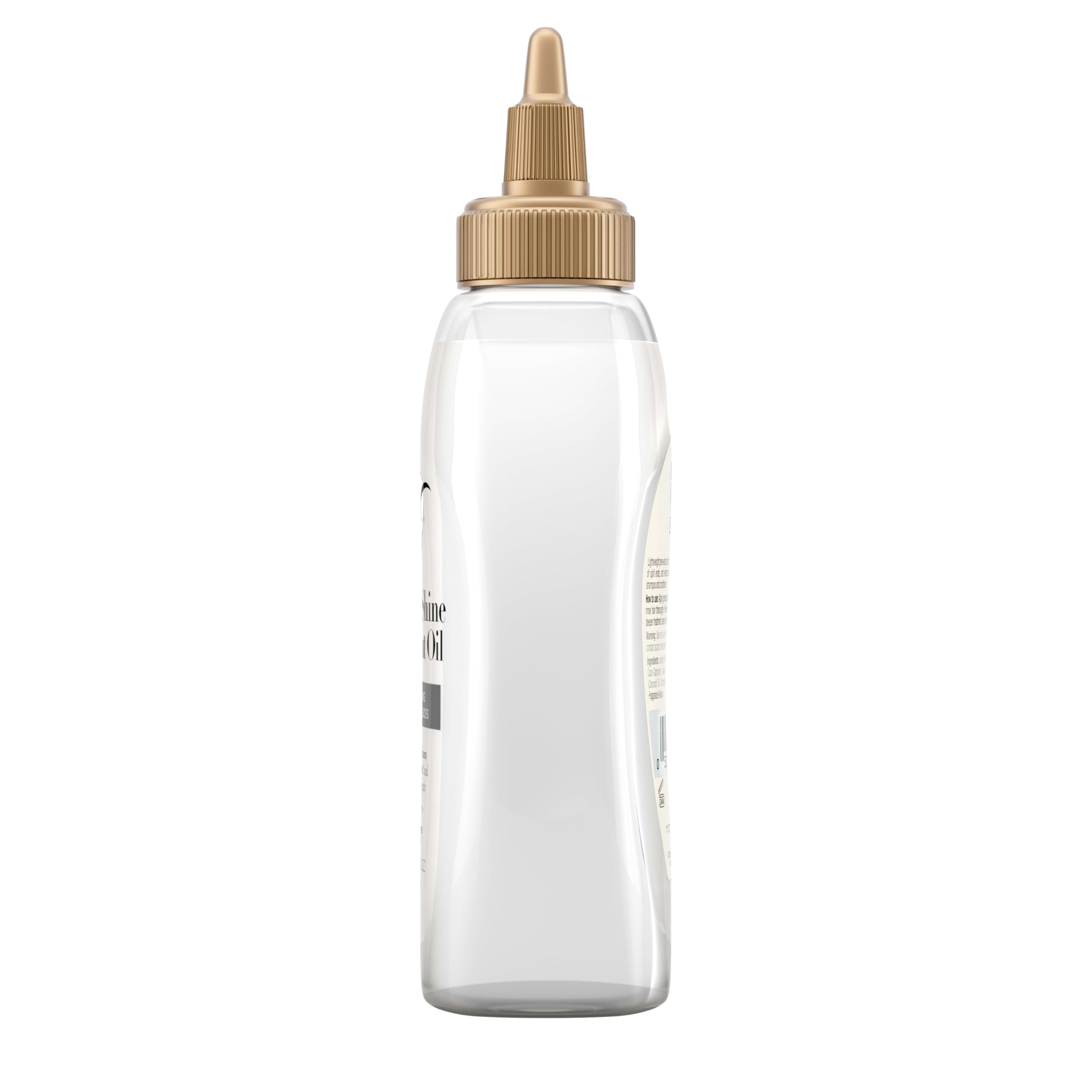 OGX Mirror Shine silicone-free formula delivers lightweight, non-greasy shine.
