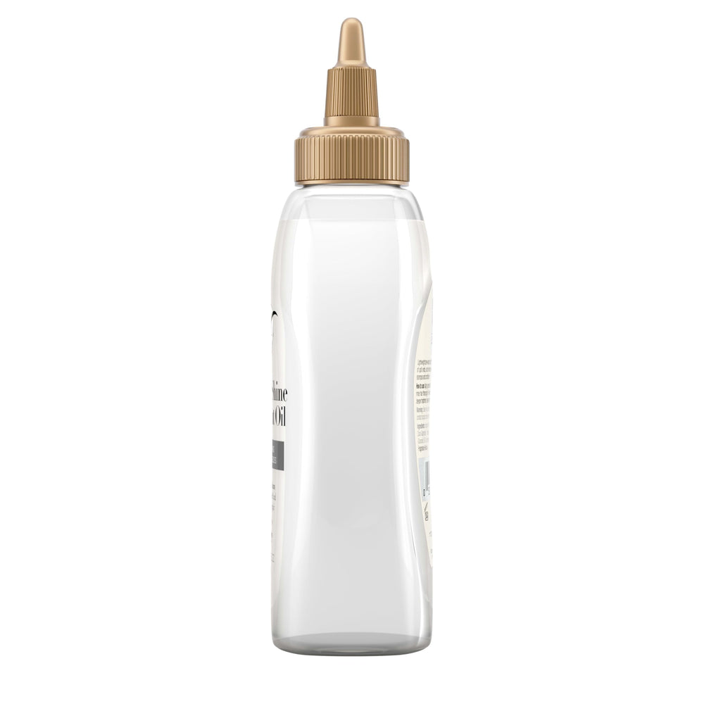 OGX Mirror Shine silicone-free formula delivers lightweight, non-greasy shine.