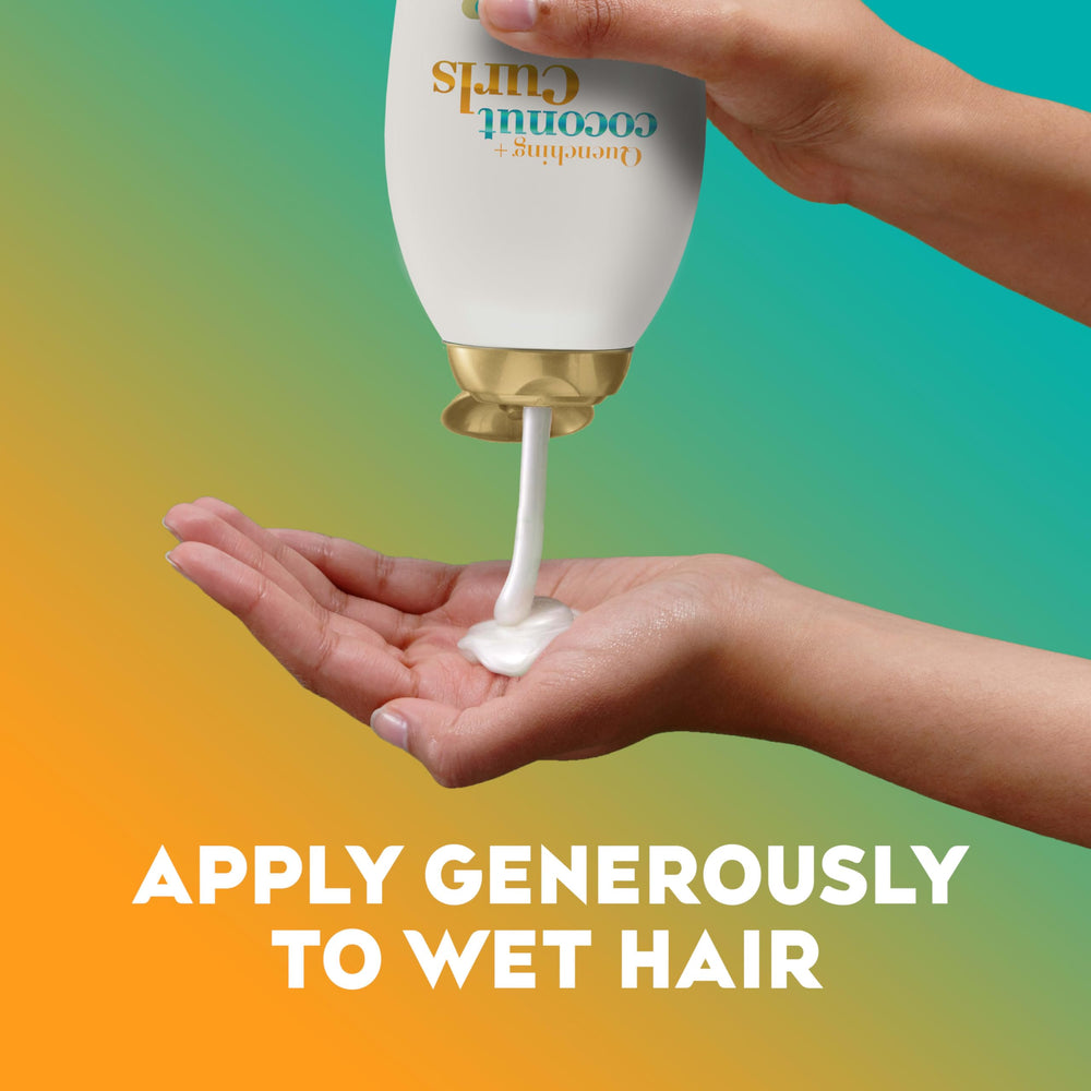 OGX Quenching + Coconut Curls Shampoo ingredients: coconut oil for moisture