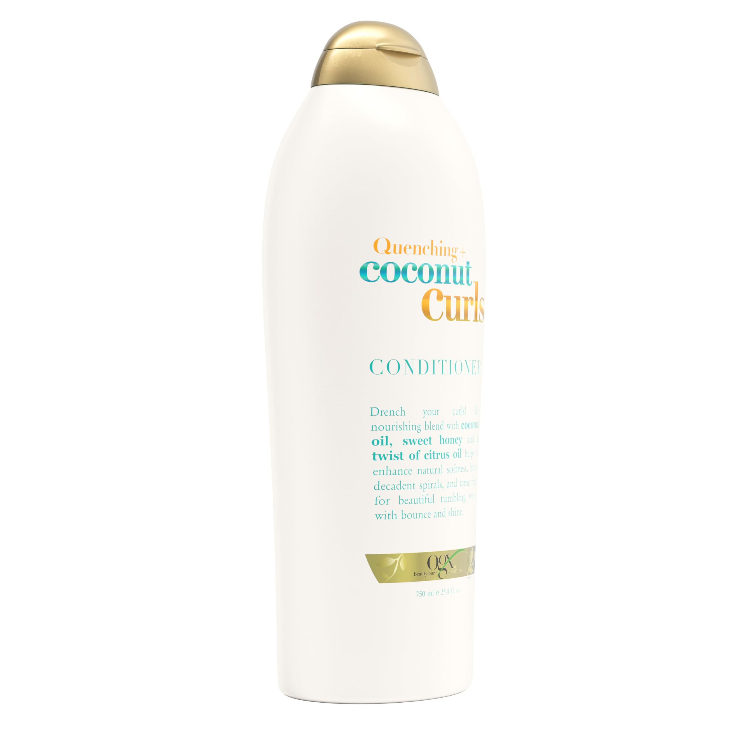 OGX Quenching + Coconut Curls sulfate-free conditioner for gentle care