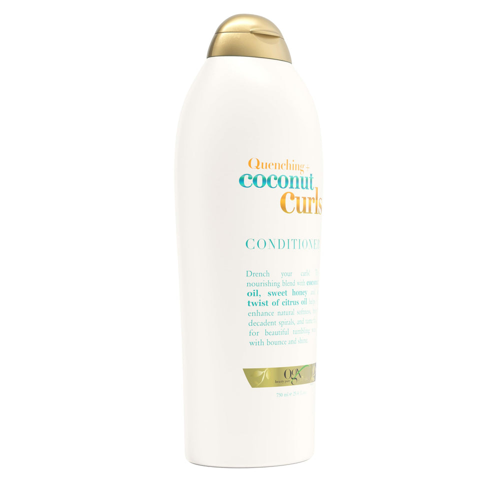 OGX Quenching + Coconut Curls sulfate-free conditioner for gentle care