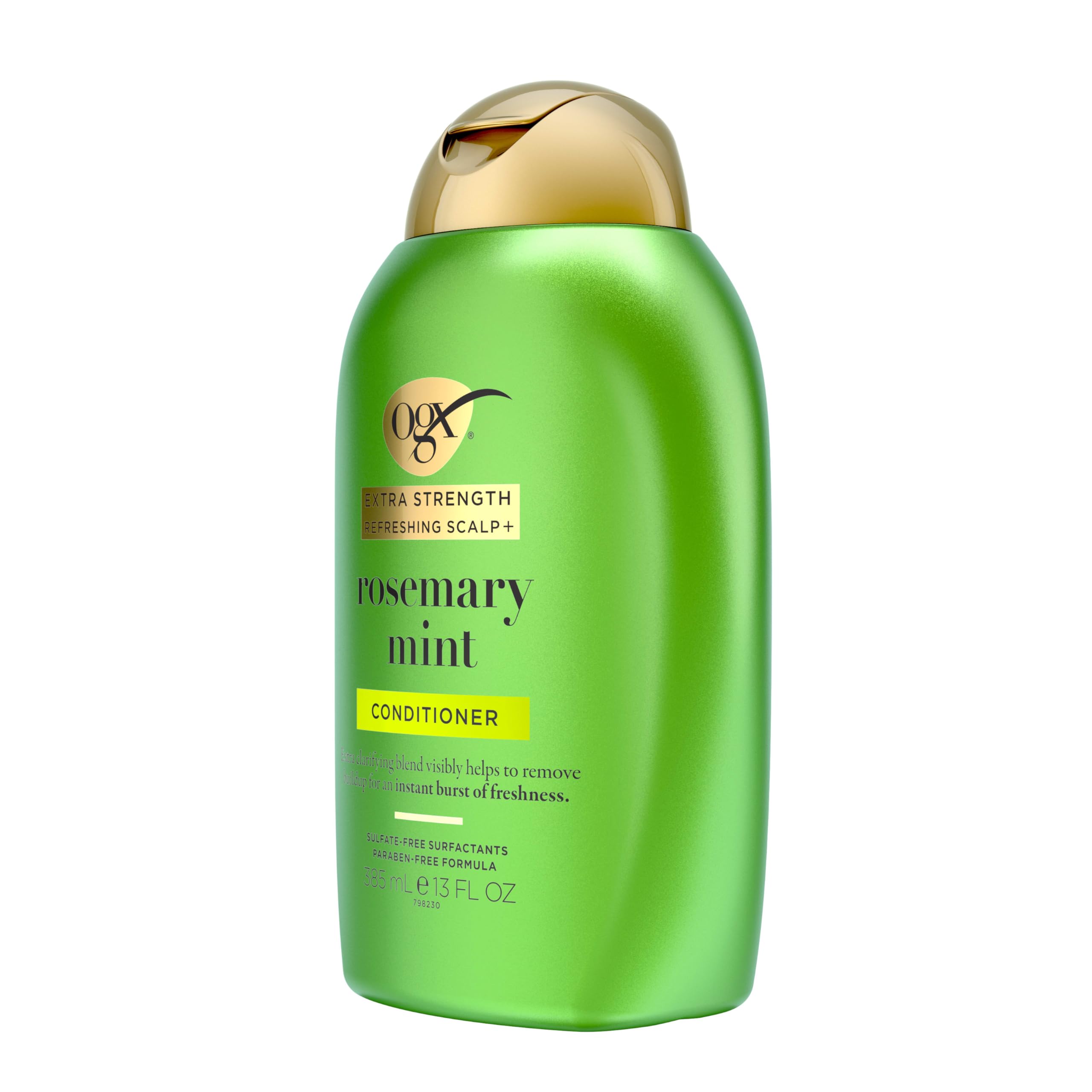 OGX bottle with witch hazel ingredients list