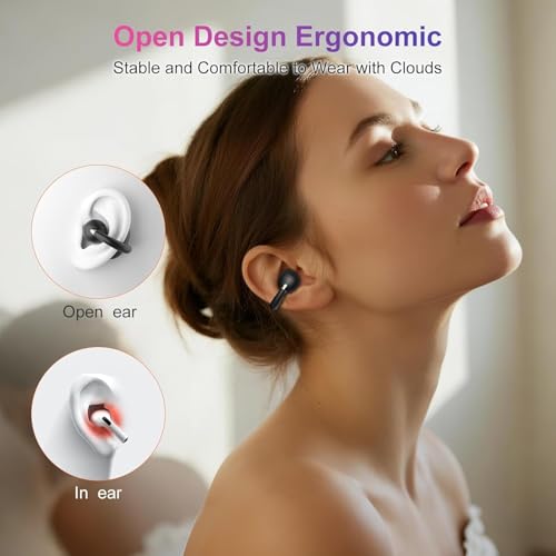OHAYO A7 weightless clip reduces temple pressure during extended wear