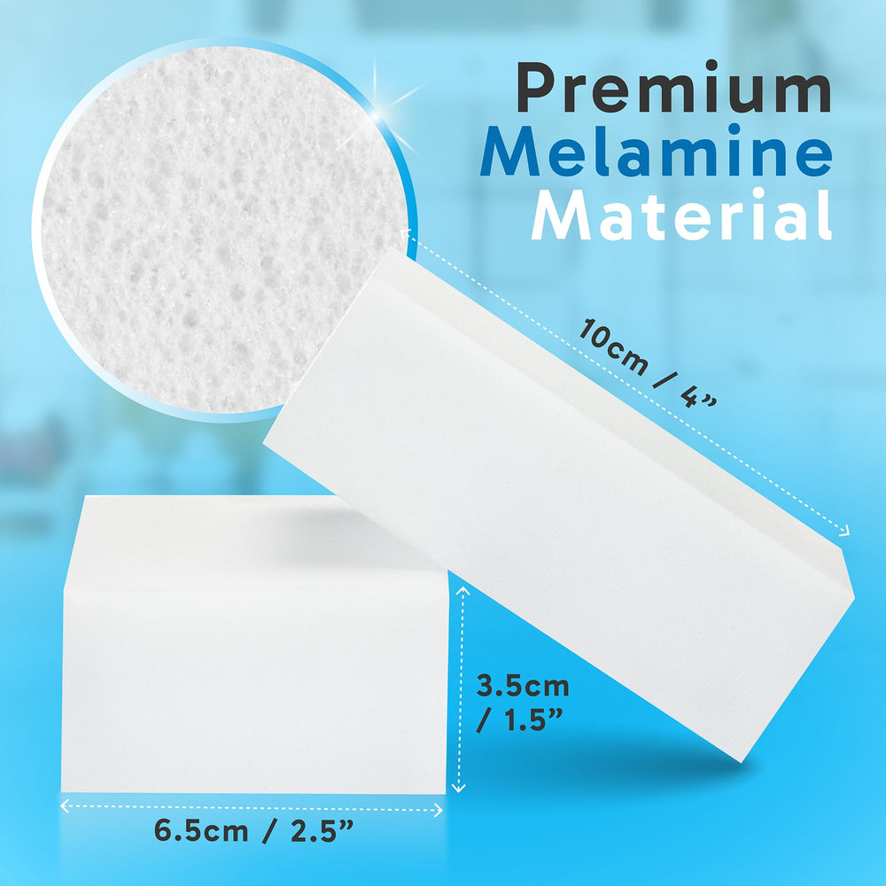 Oh My Clean eraser sponge dense melamine foam tackles kitchen grease.