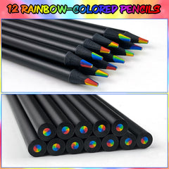 OHOME teens art supplies ideal for drawing, sketching, and color blending.