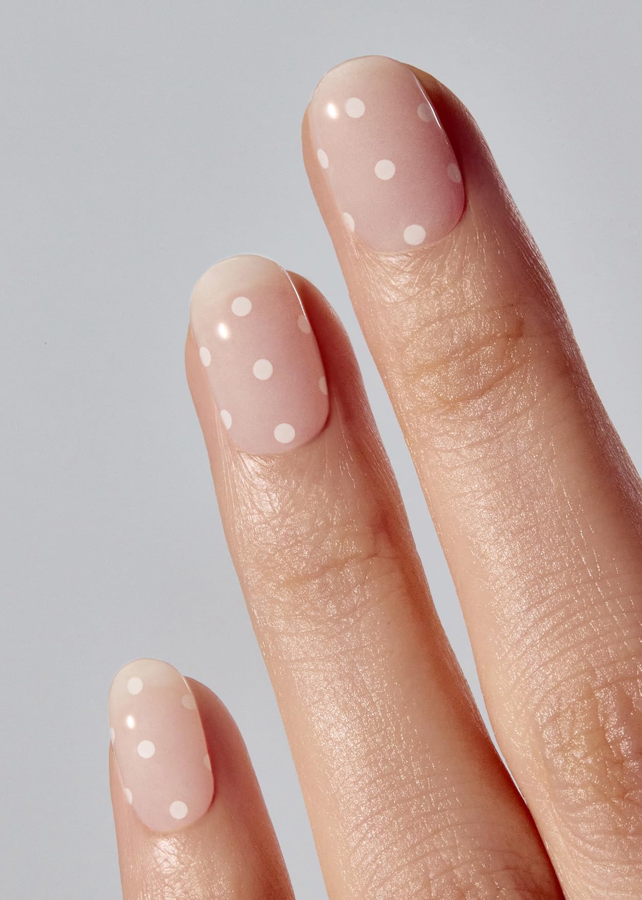 ohora N Polka Blanc wraps closeup showing easy application.