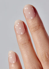 ohora N Polka Blanc wraps closeup showing easy application.