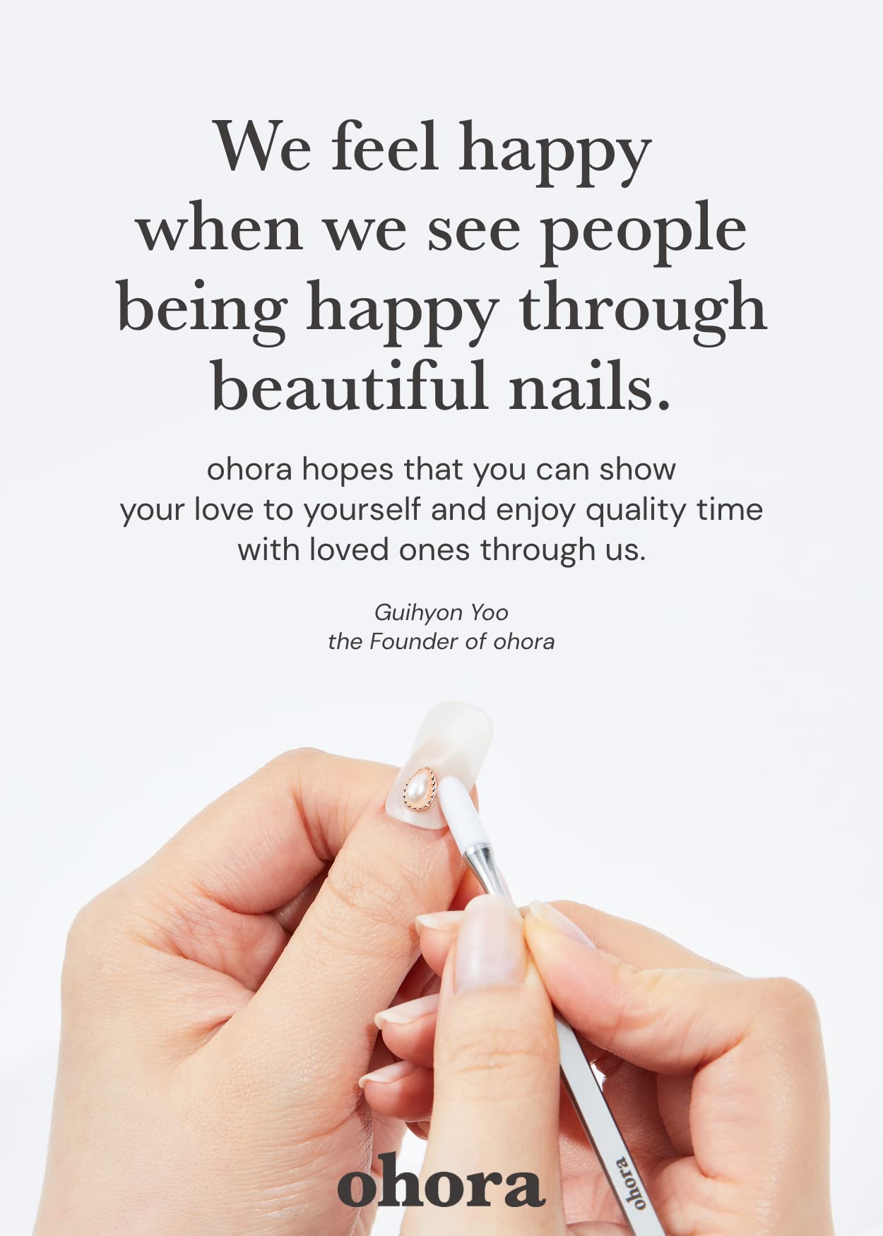 Ohora N Bare Apricot vegan, cruelty-free formula suitable for everyday wear.