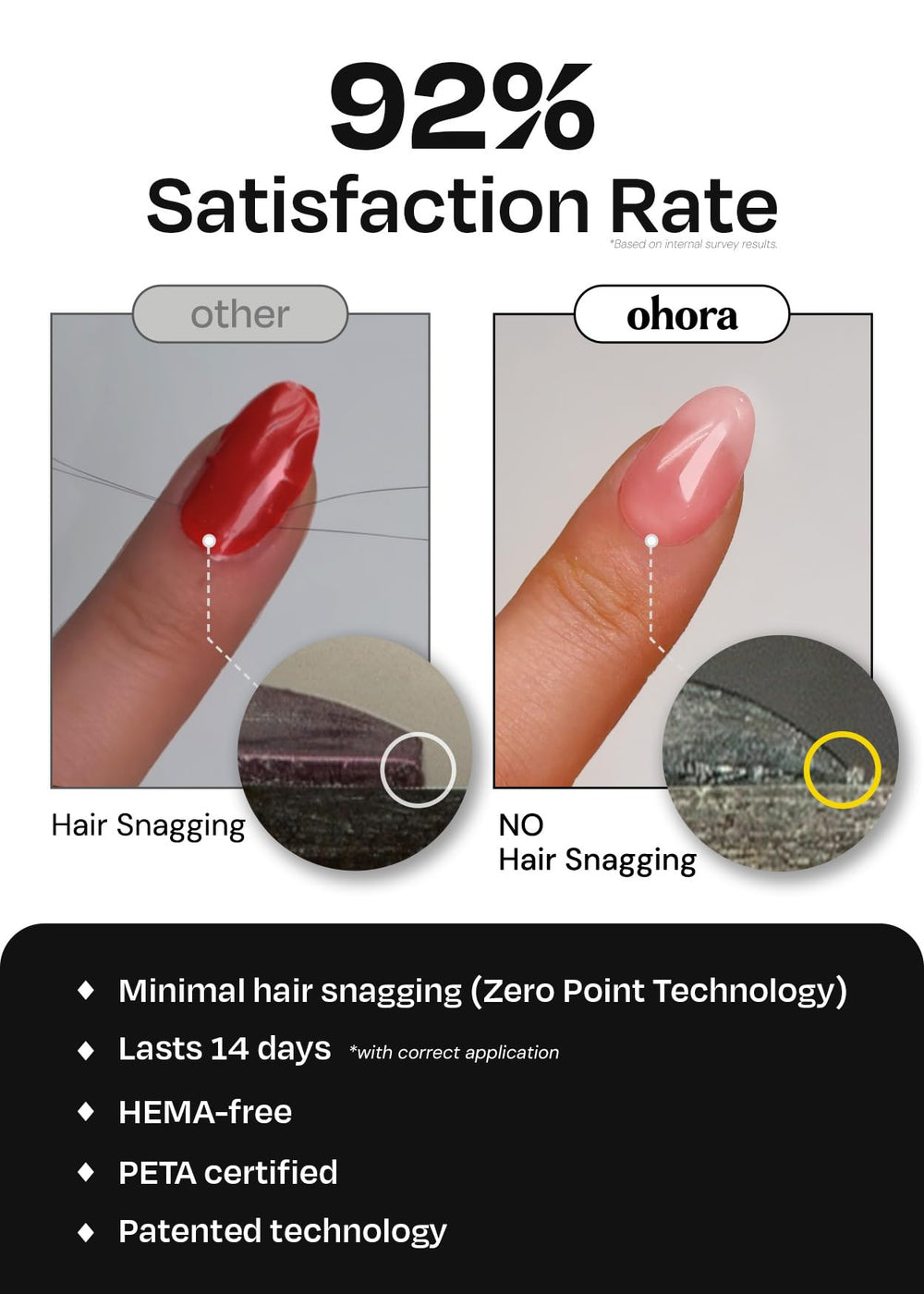 ohora nail wraps in 15 sizes for perfect fit