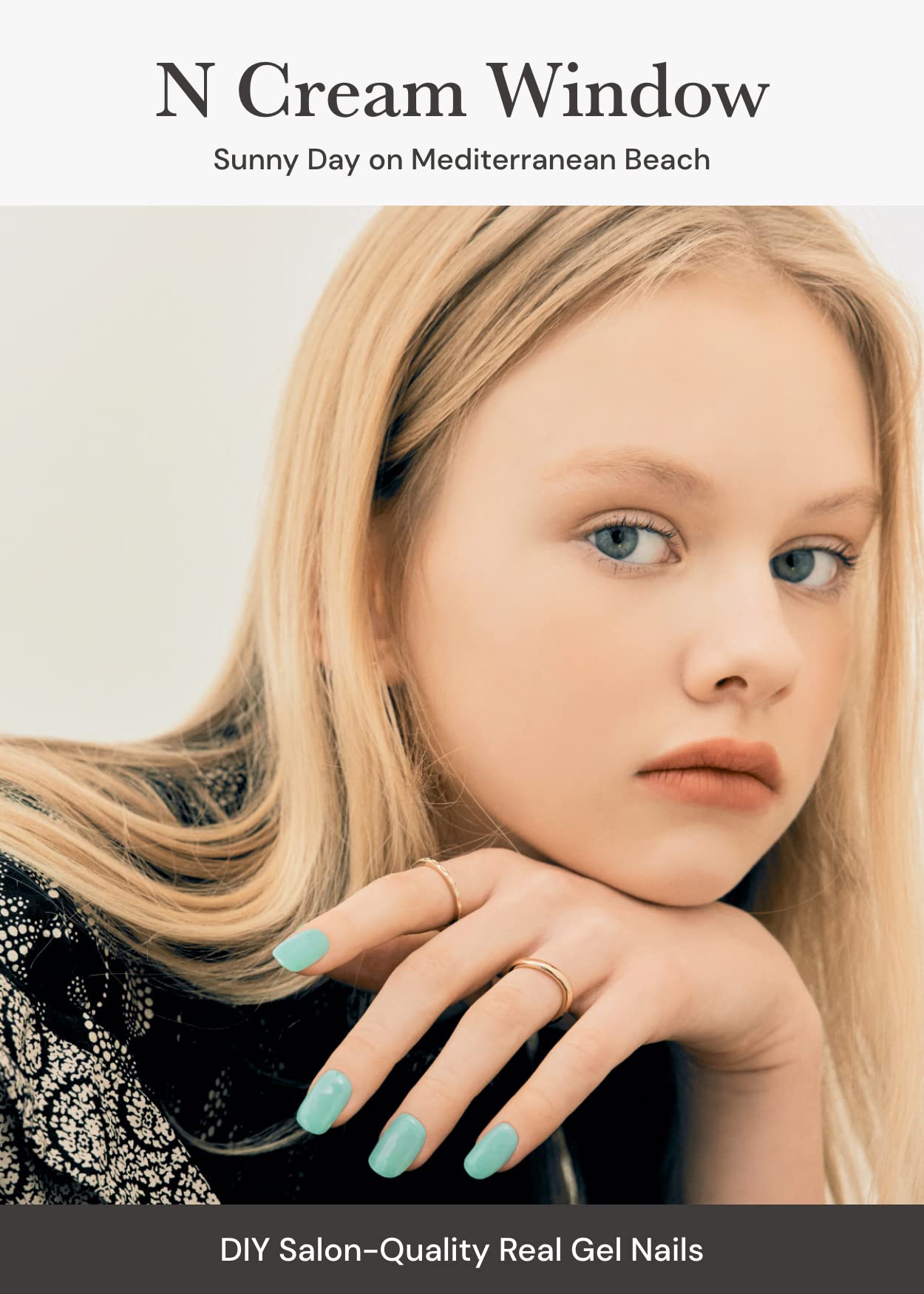 Ohora N Cream Window on nails demonstrates quick, salon-like results at home