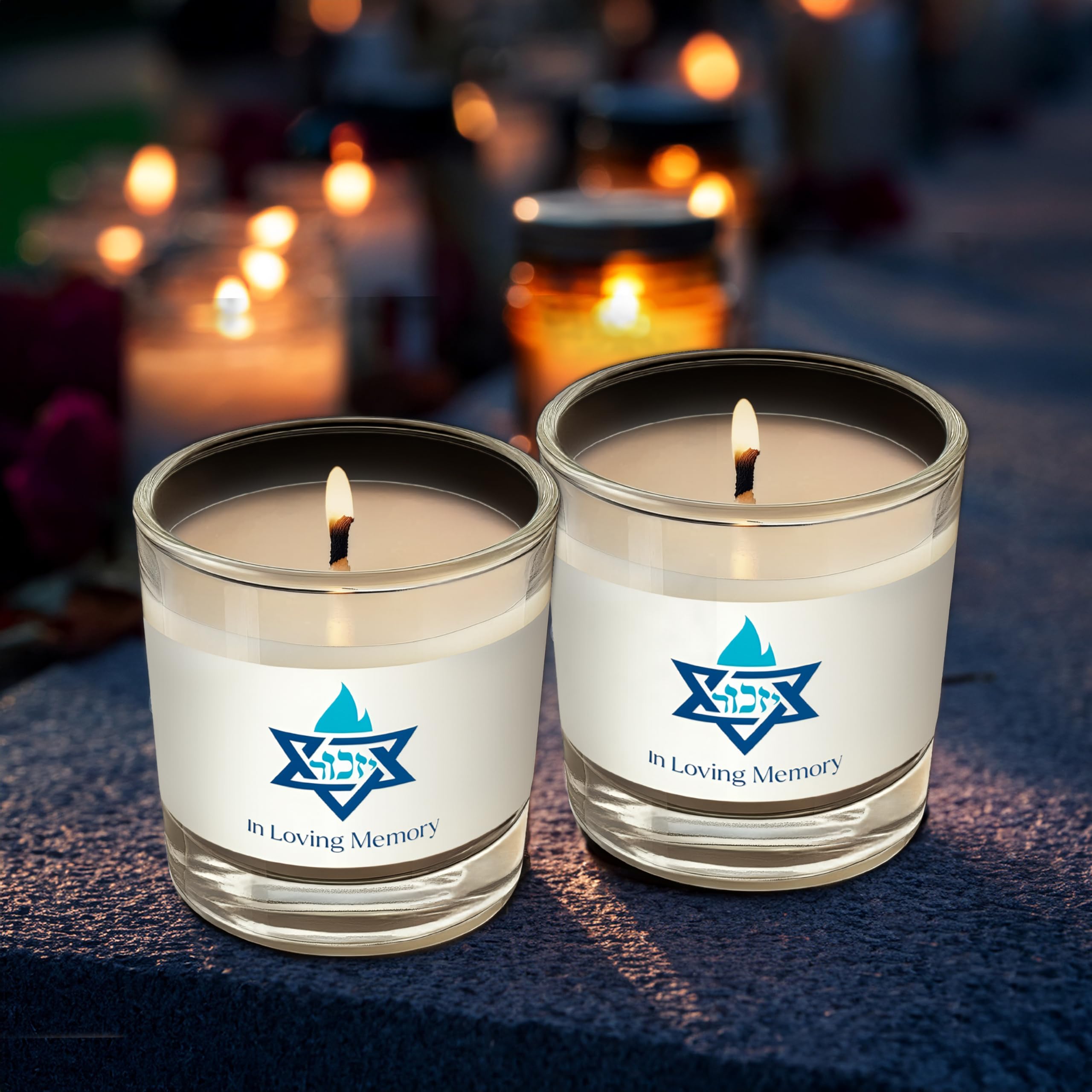 OHR CANDLES self-standing holder keeps burning safely on any surface