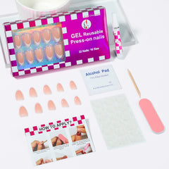 OIFEN included nail glue for quick application