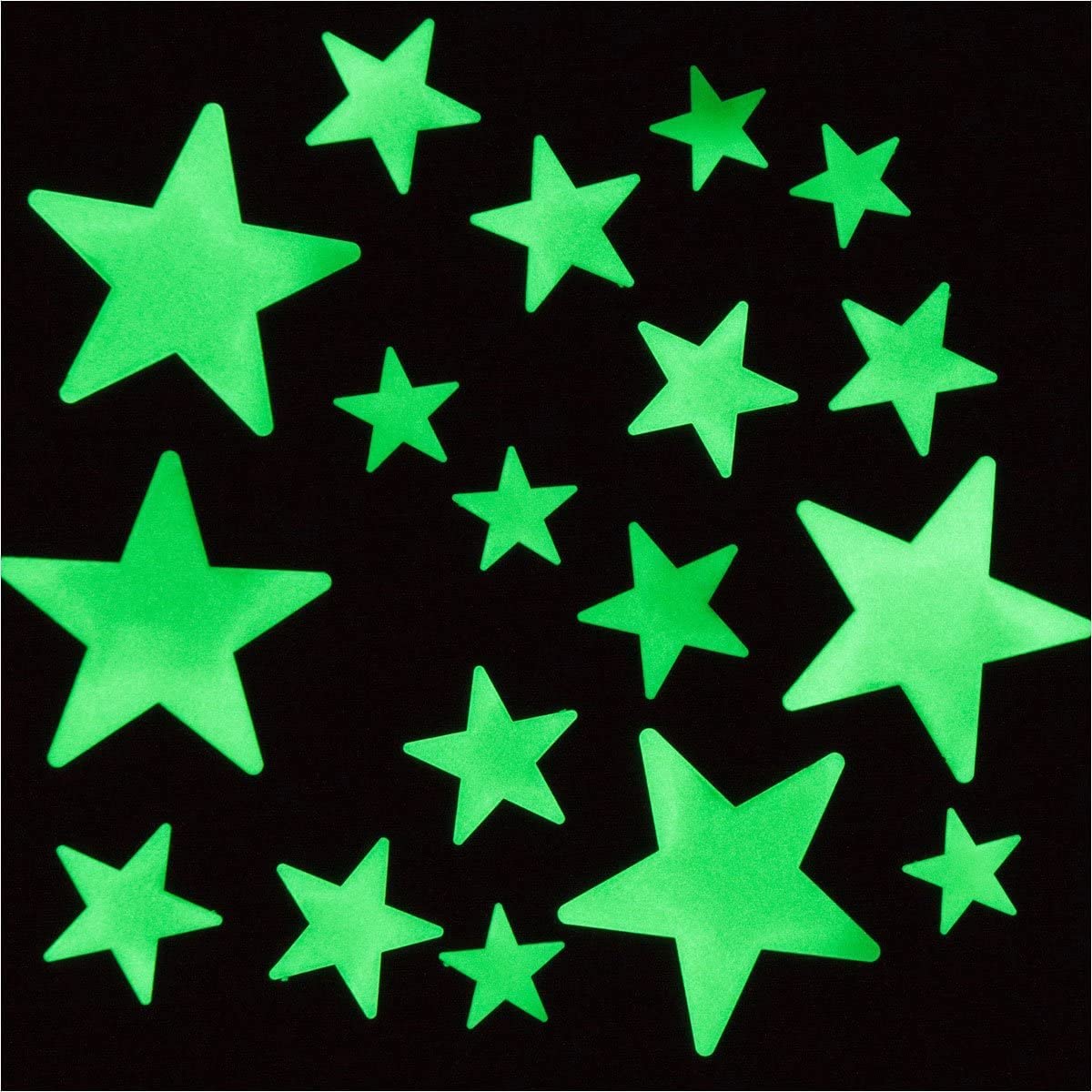 OIG Brands non-toxic glow stars ensure safe decorating for kids' bedrooms.
