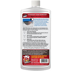 Oil Eater Overnight Stain Remover dry-to-powder action targets deep stains beneath surfaces