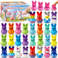 OIMJXDK Easter bunny squishy slow-rise toy for kids stress relief and fun