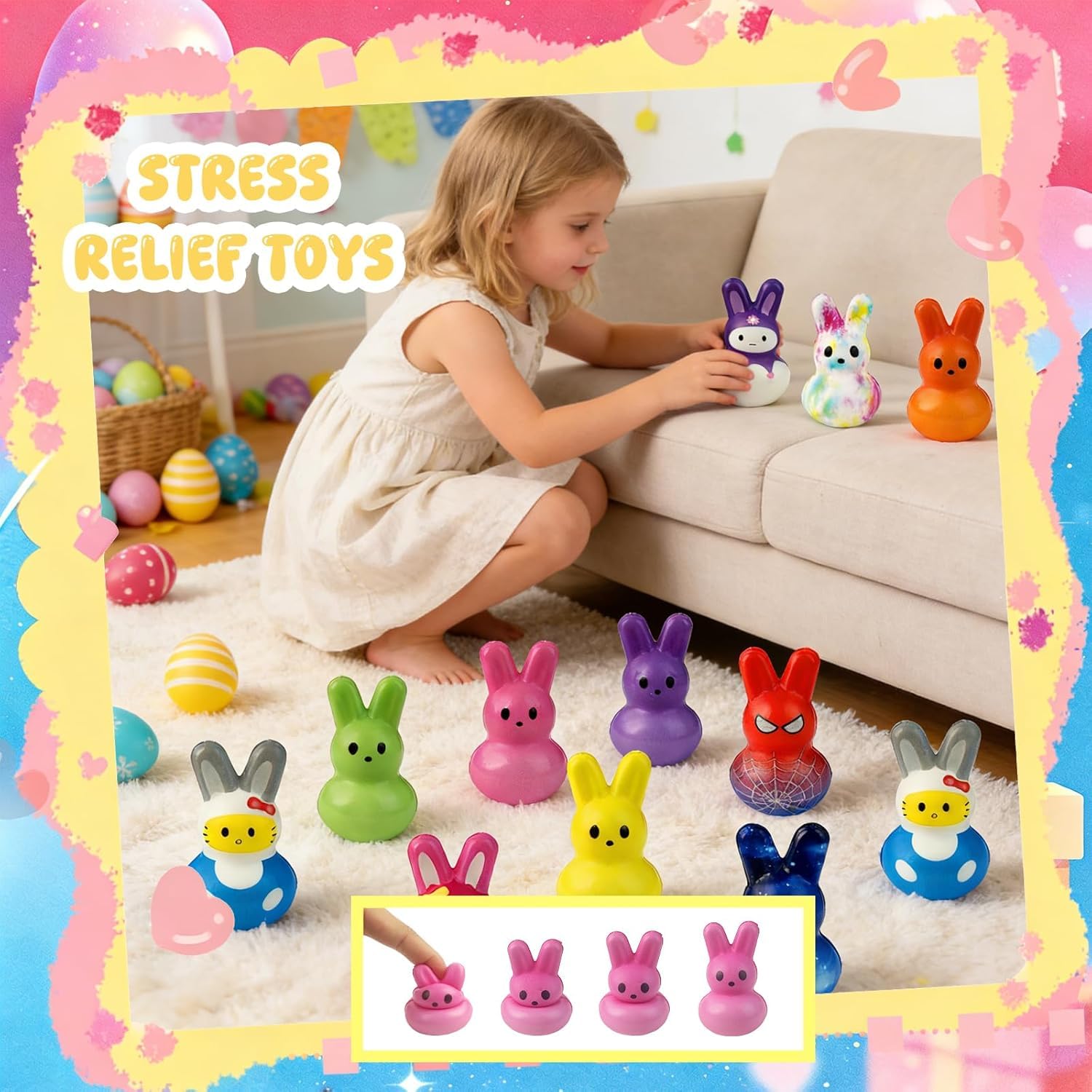 OIMJXDK stress relief squishy toy helps reduce fidgeting and restless energy