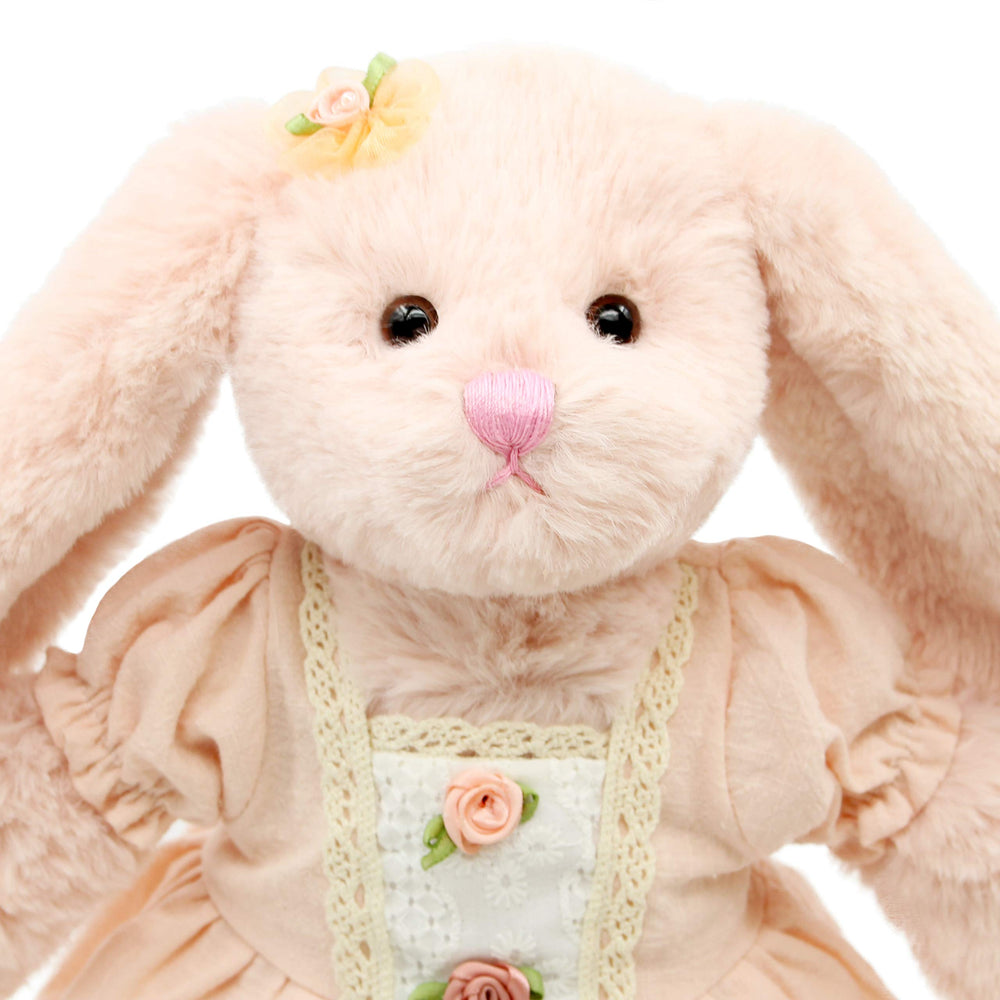oits cute bunny plush travel-friendly 15-inch companion.