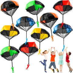 OJYUDD blue parachute toy for open-air play and learning